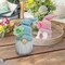 2 PCS Flower Farmhouse Gnomes Plush – Spring & Summer Swedish Tomte Nisse Elf Dolls, Tiered Tray Decor, Knotted Crochet Gnome for Home, Gifts for Gnome Lovers